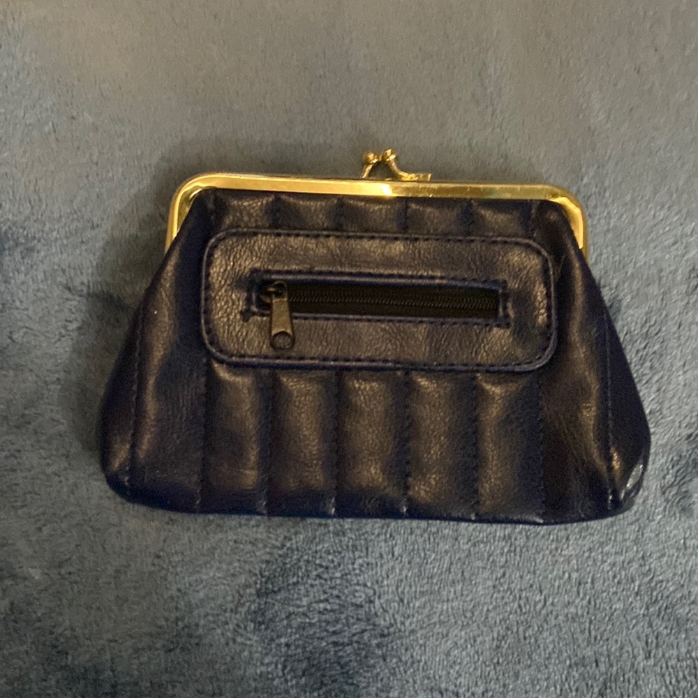 Little wallet navey blue.